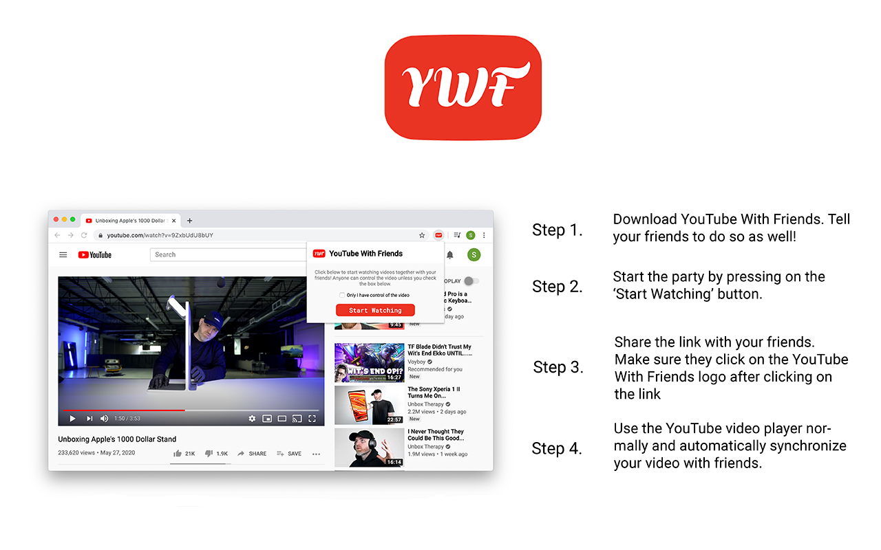 YouTube With Friends截图3