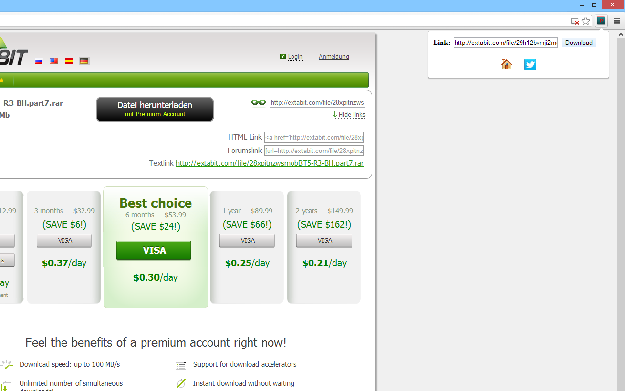 Premium.to Linkload截图1