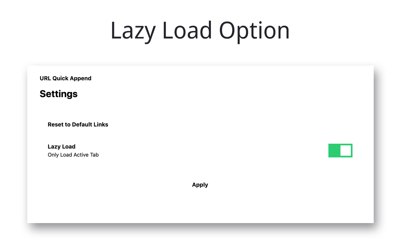 URL Quick Append截图2