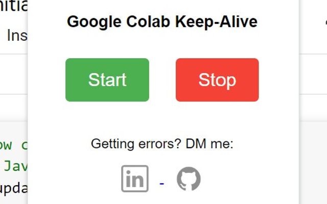 Google Colab Keep-Alive截图1