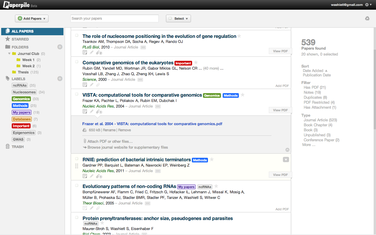 Paperpile Extension截图2
