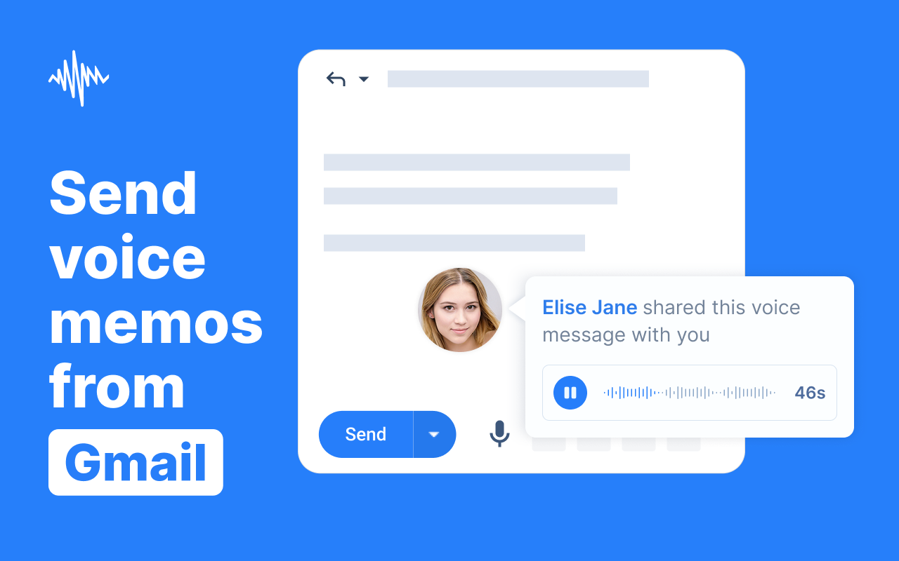 Vocal: Send voice notes in Gmail截图3