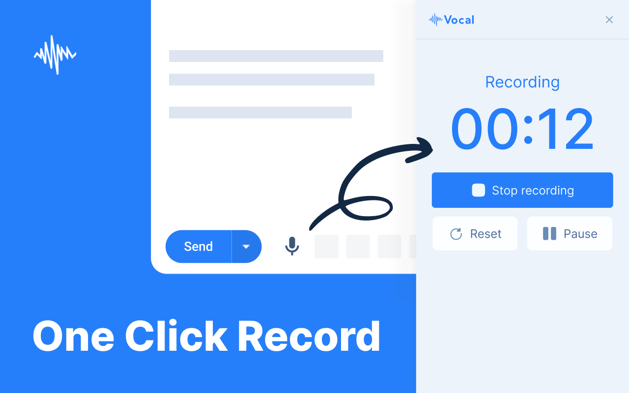 Vocal: Send voice notes in Gmail截图4