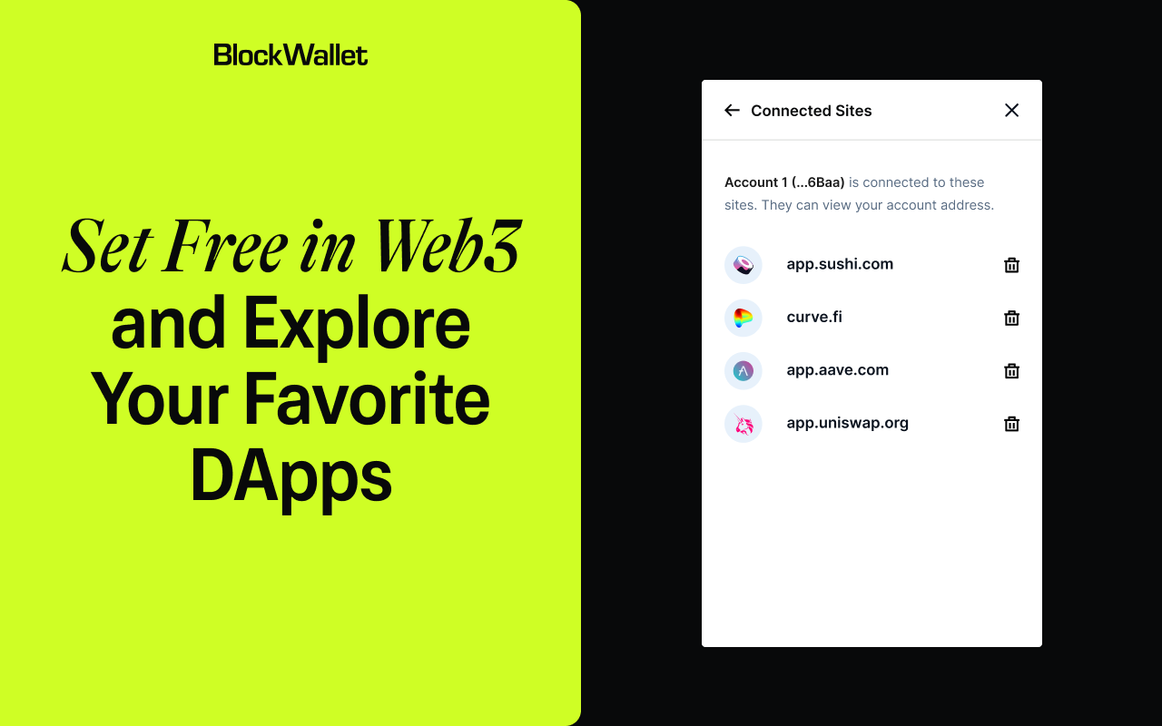 BlockWallet截图1