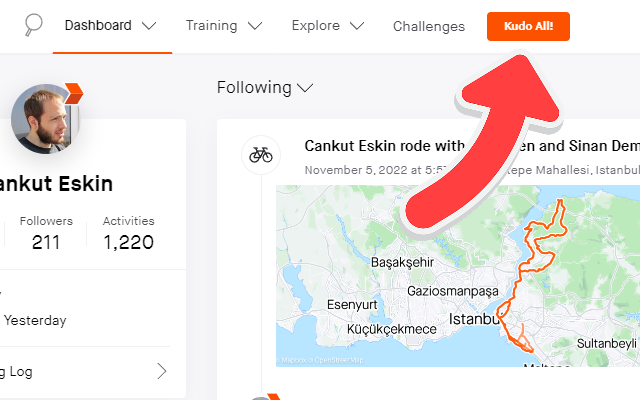 Strava Auto Kudo截图2