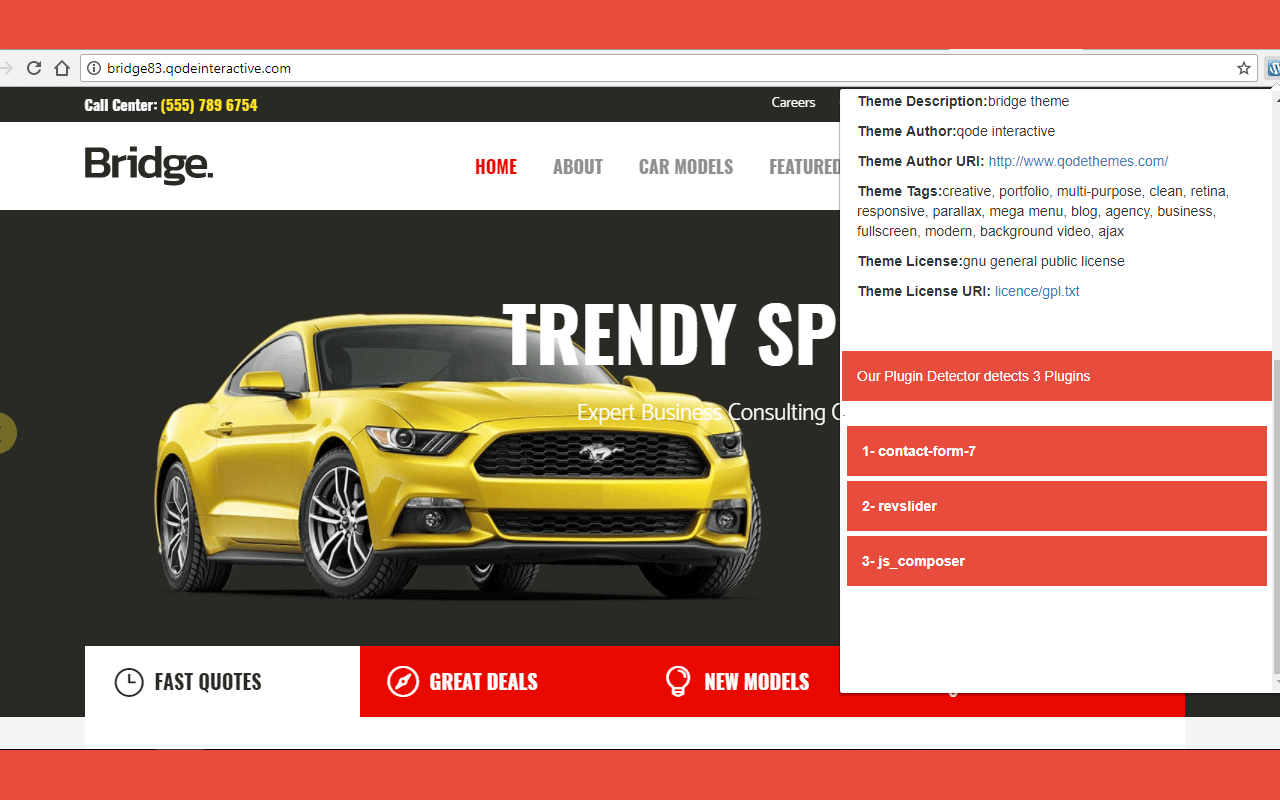 WordPress theme and plugins detector 2017截图3