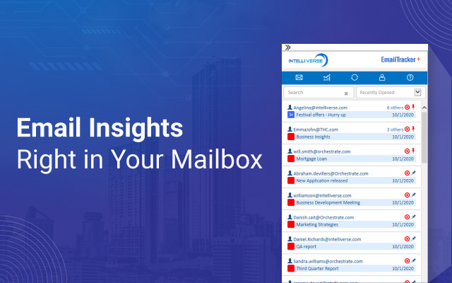 Intelliverse Email Tracker截图3