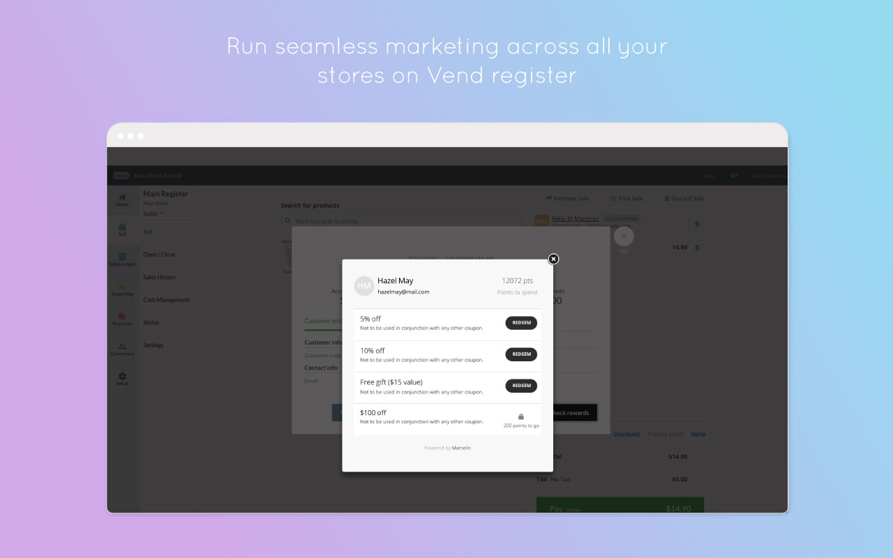 Marsello for Lightspeed X-Series / Vend截图2