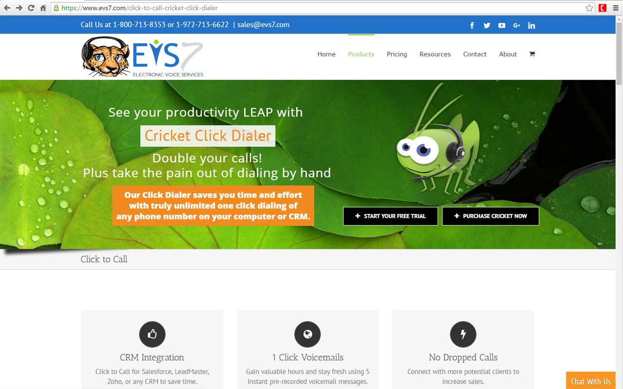 EVS7 Click to Call截图1