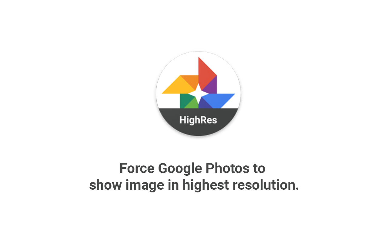 Force HighRes for Google Photos™截图1