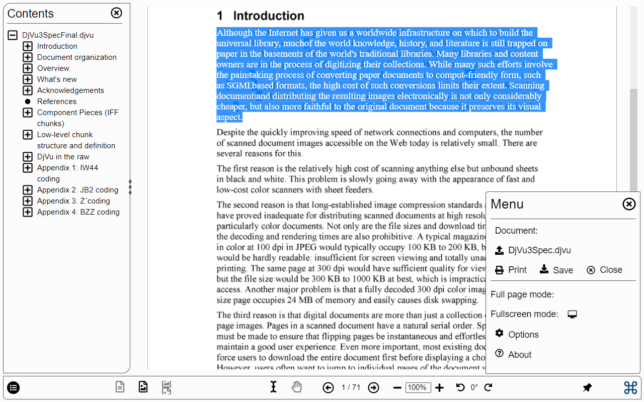 DjVu.js Viewer截图1