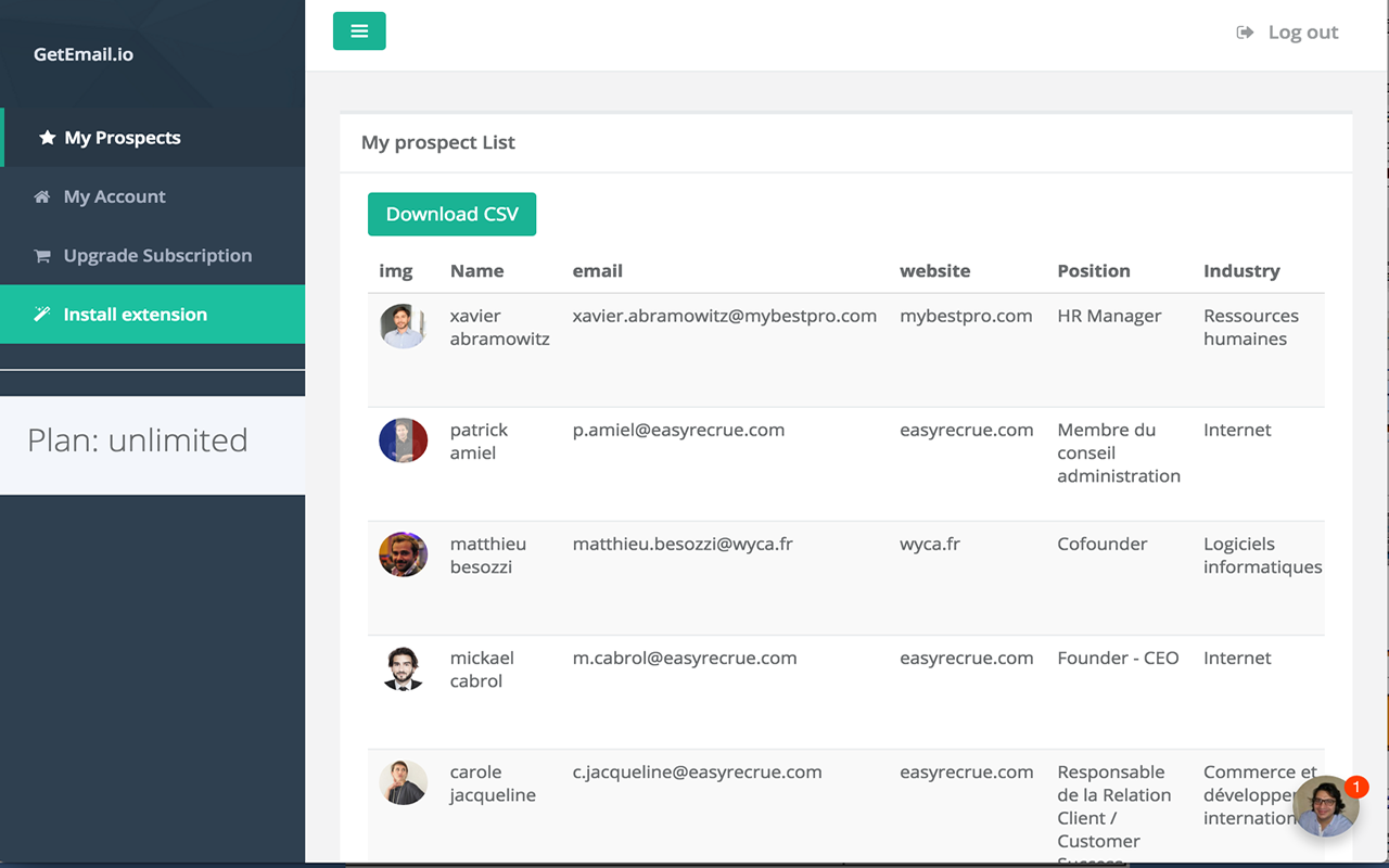 Getemail.io legacy截图1