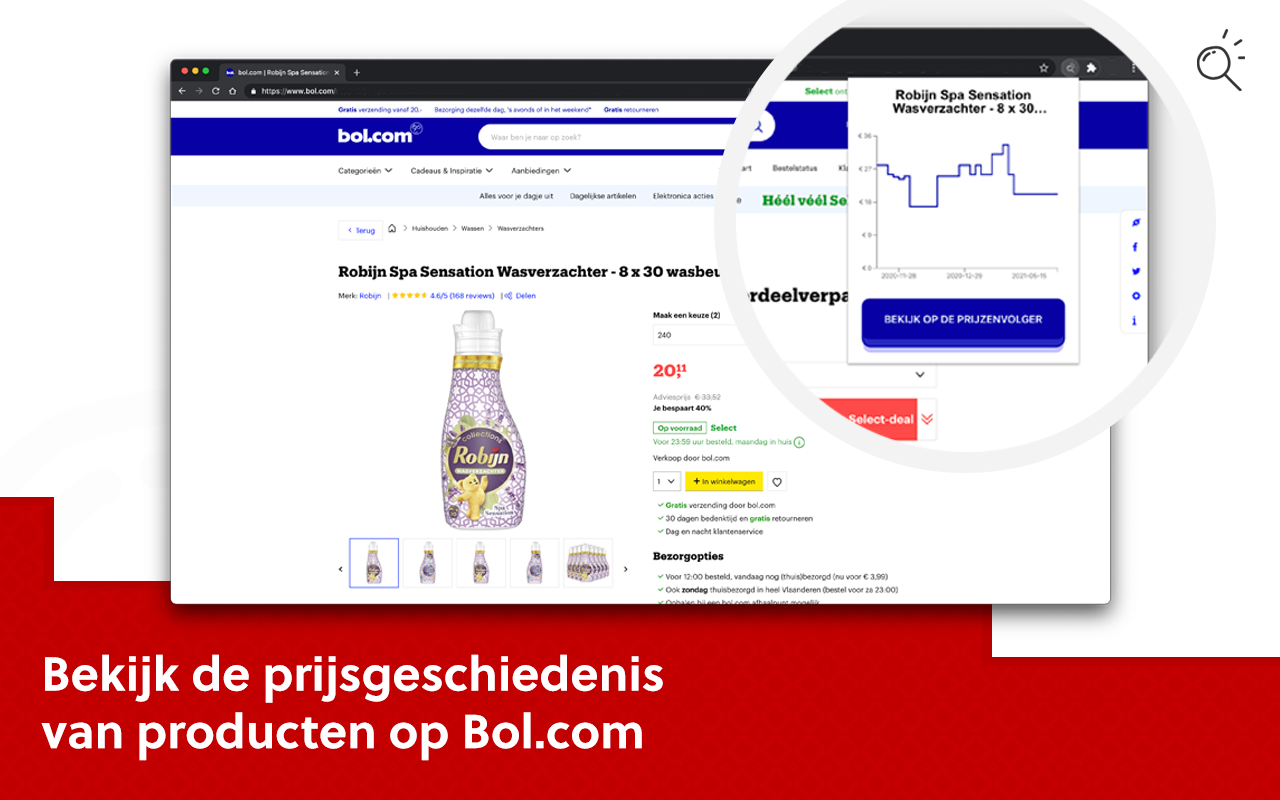 Prijzenvolger | Price Tracker voor Bol.com截图1