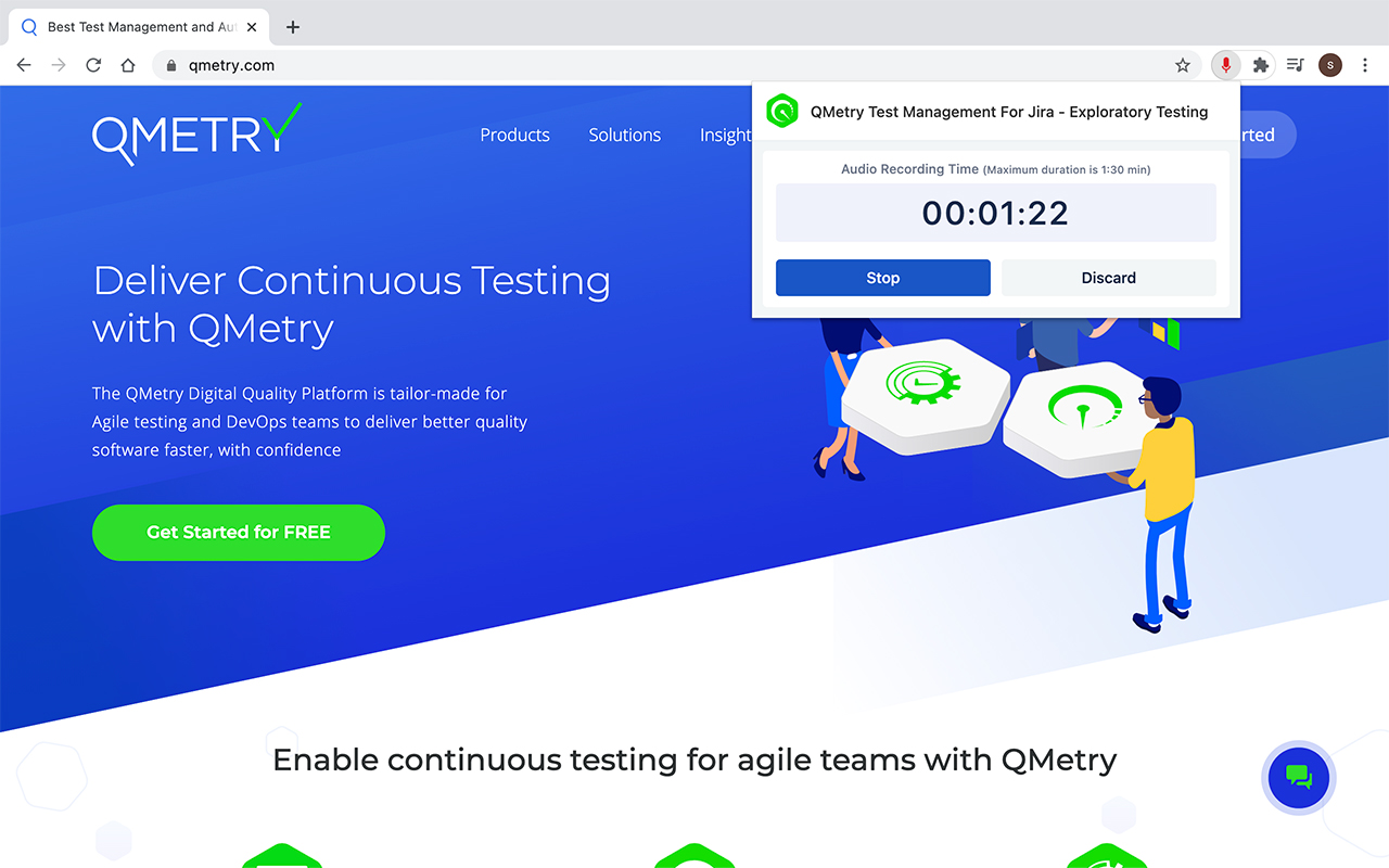 QMetry for Jira (QTM4J) - Exploratory Testing截图1