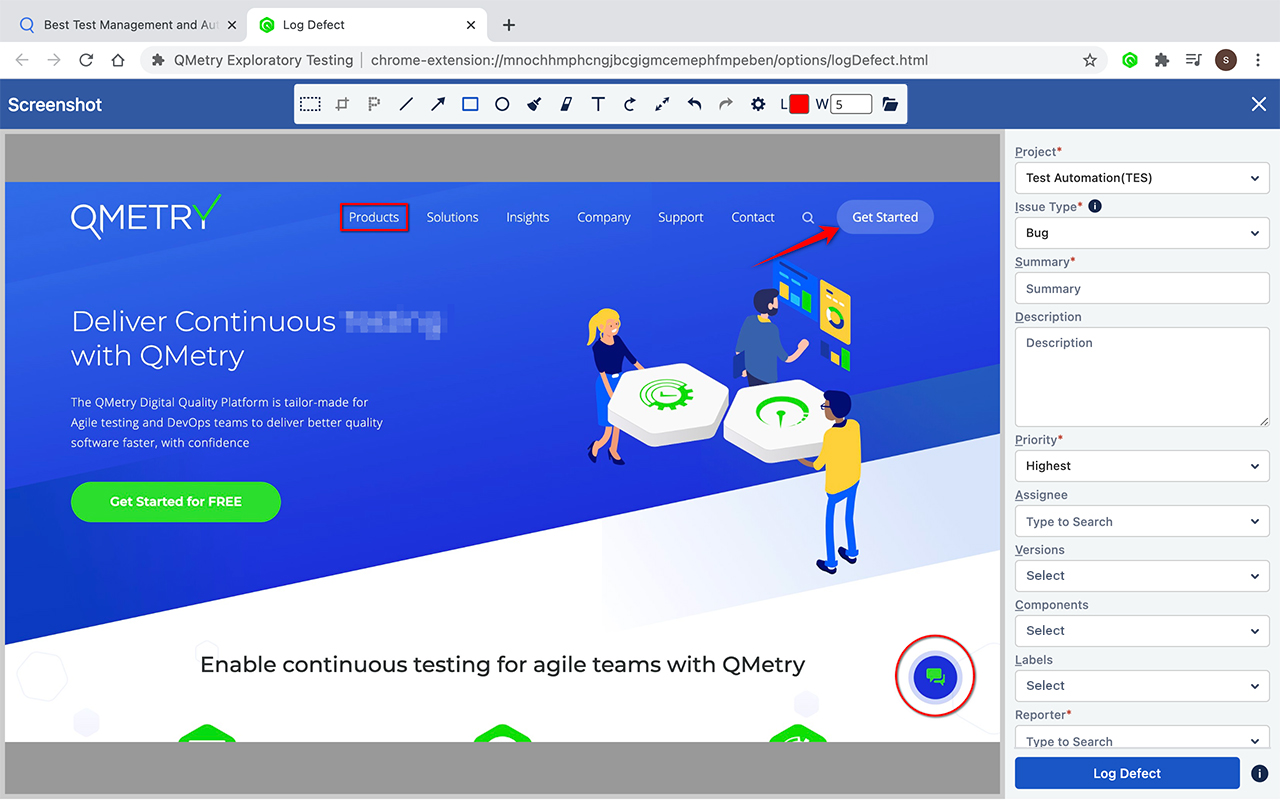 QMetry for Jira (QTM4J) - Exploratory Testing截图4