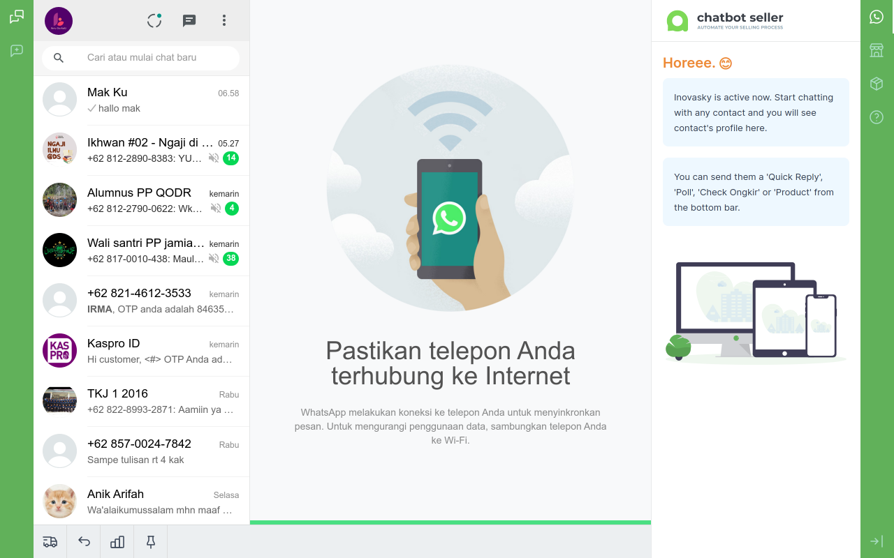 Chatbotseller - Ecommerce Store Automation截图2