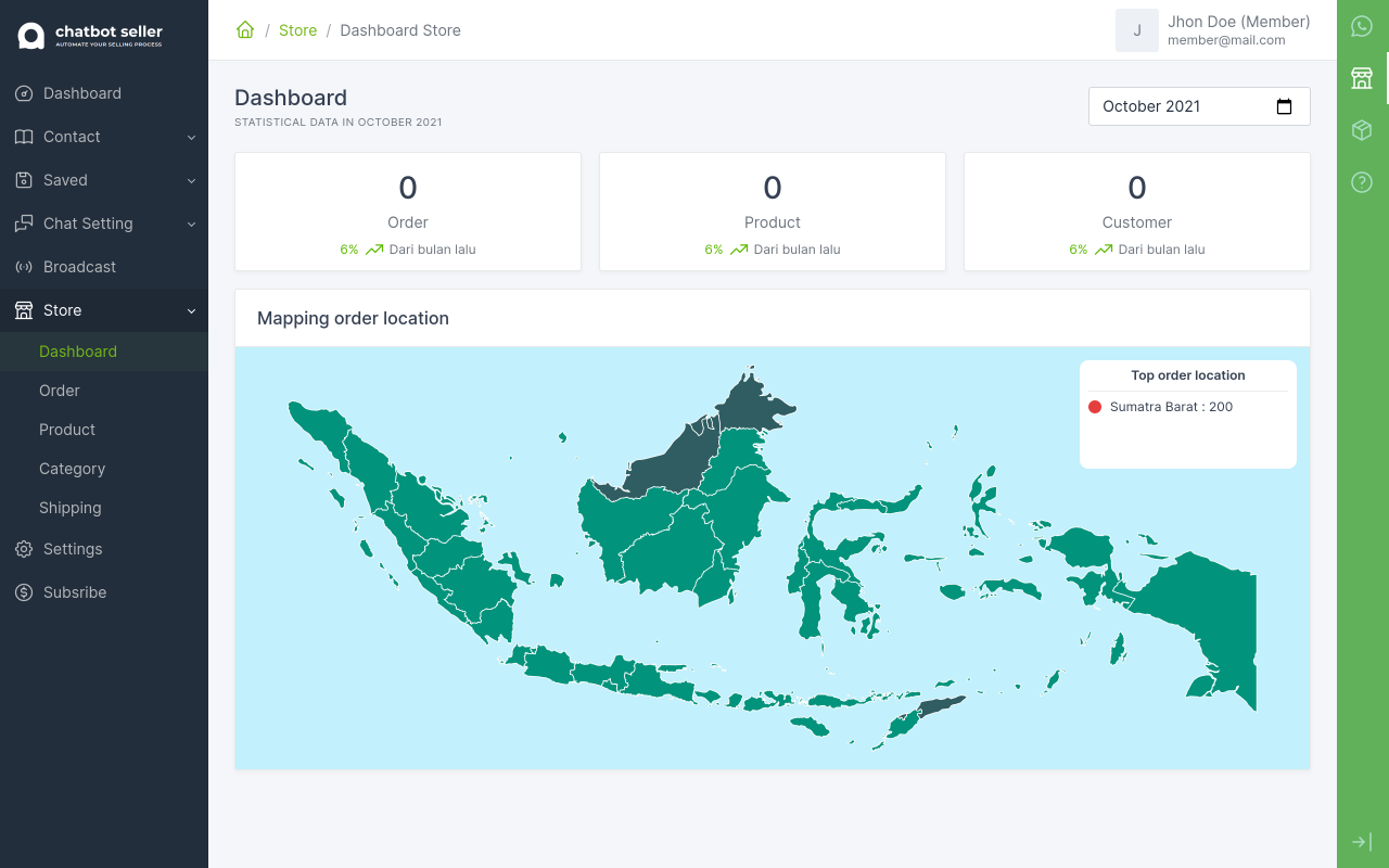 Chatbotseller - Ecommerce Store Automation截图6