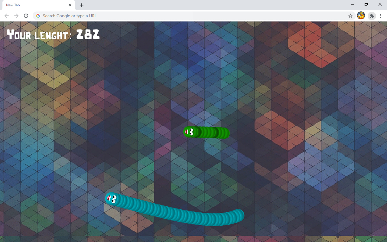 Worms Zone io Game截图2