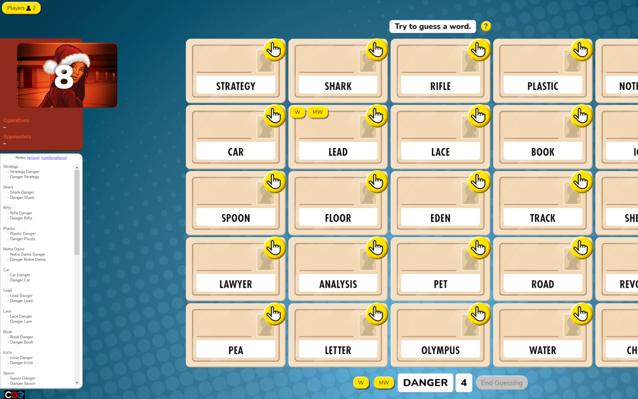 Codenames Assistant截图2