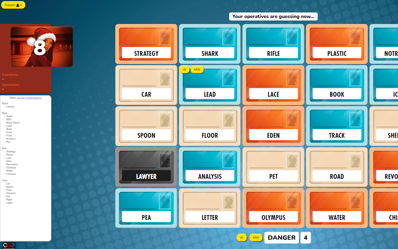 Codenames Assistant截图3