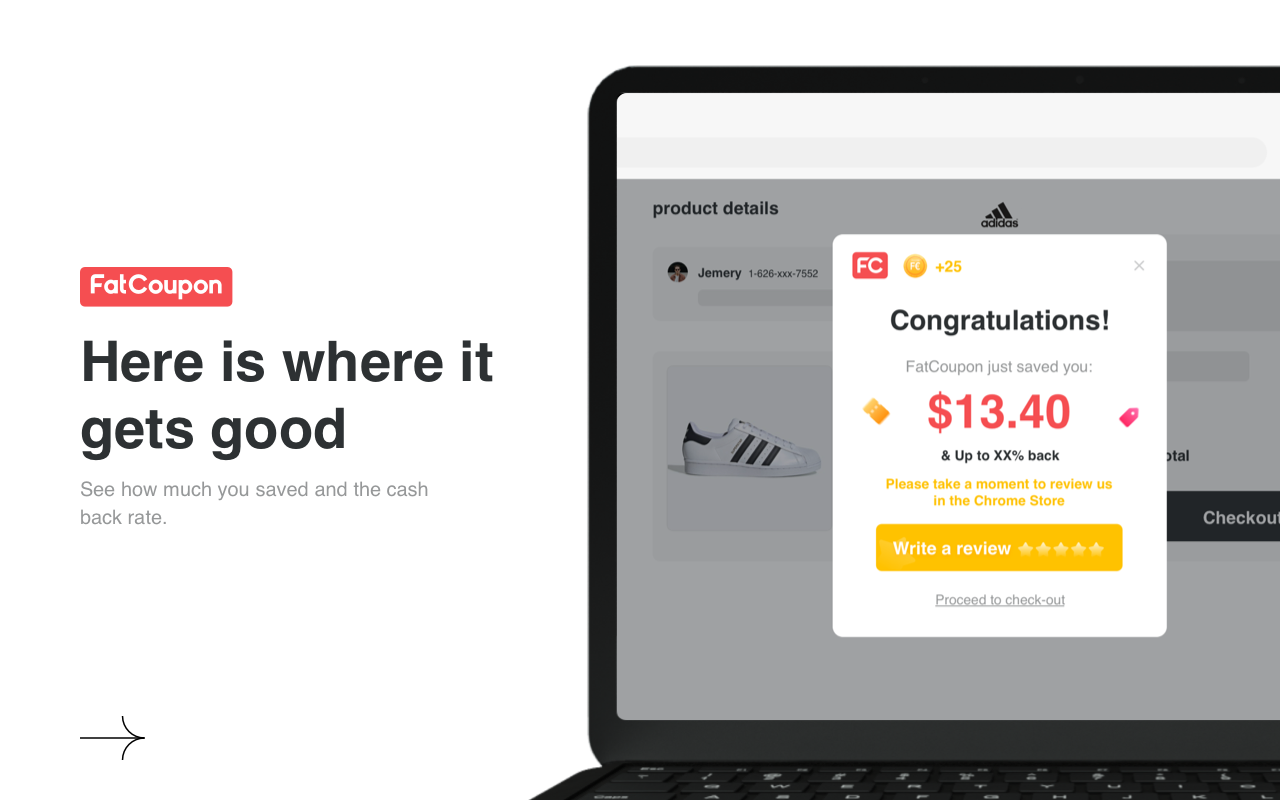 FatCoupon Cashback & Promo Codes截图2