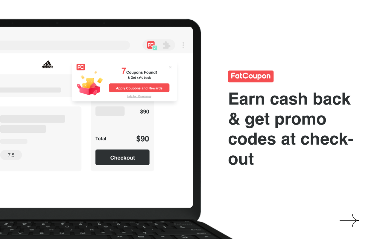 FatCoupon Cashback & Promo Codes截图5