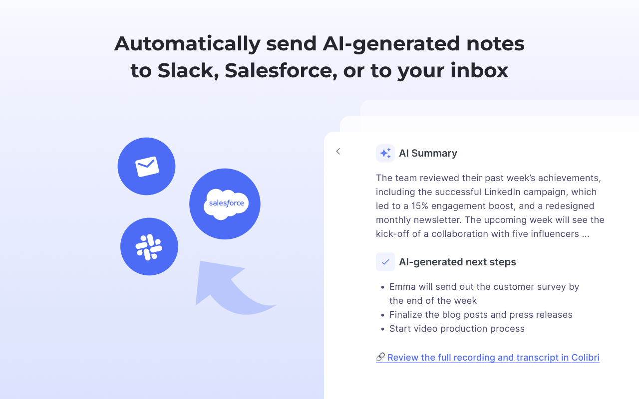 Colibri – AI Note Taking & Transcription App截图2