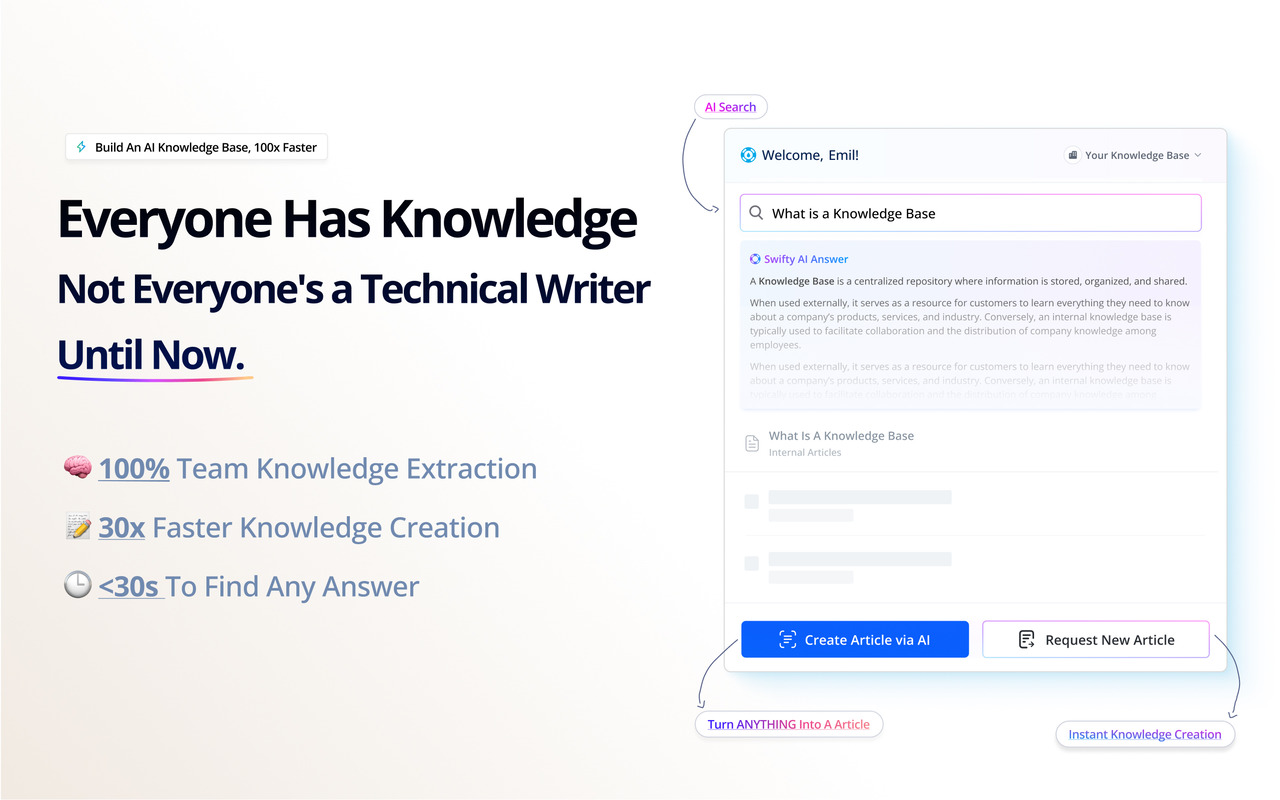 Helpjuice: Auto-Updating Knowledge Base.截图2