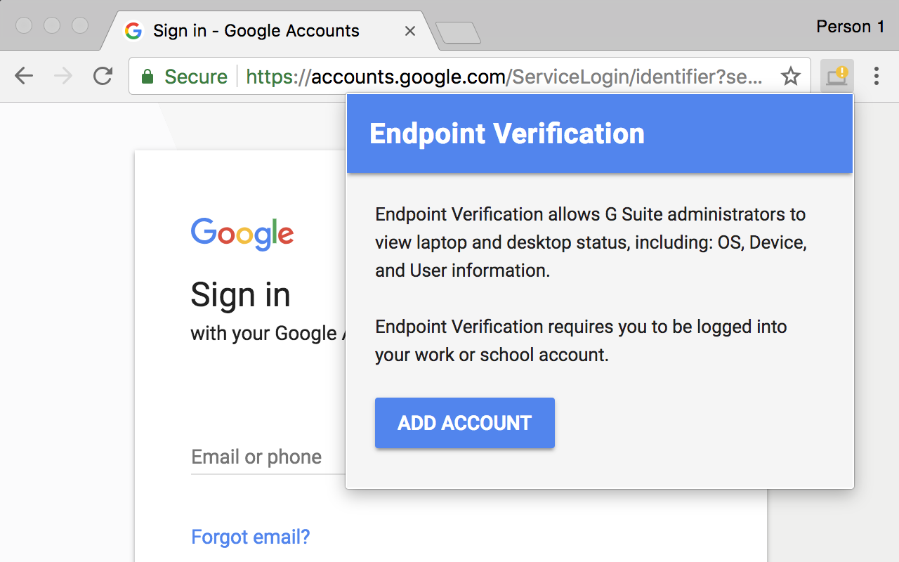 Endpoint Verification截图1