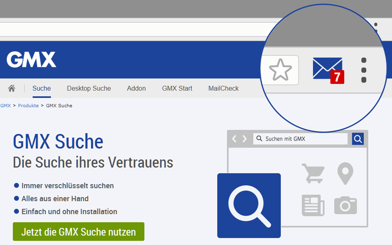 GMX MailCheck截图2