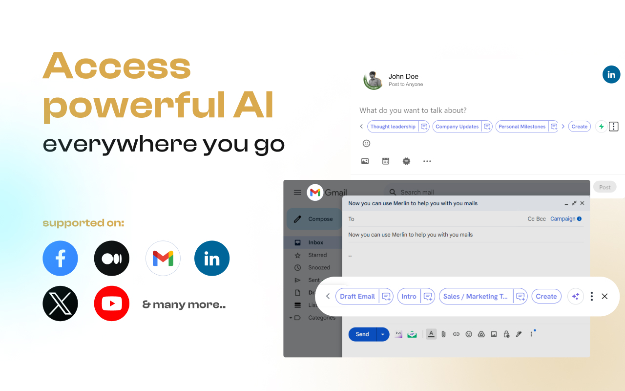 Merlin - Ask AI to Research, Write & Review截图1