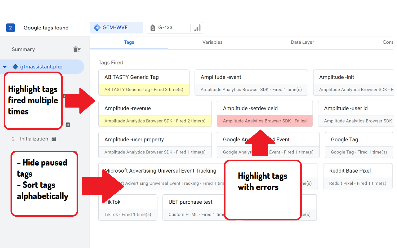 TagHound - Analytics/GTM/Pixel Debugger截图1