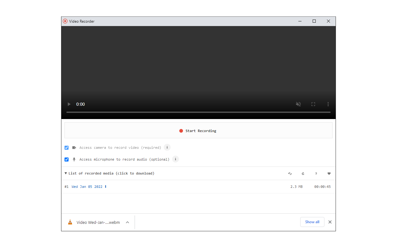 Video Recorder截图1