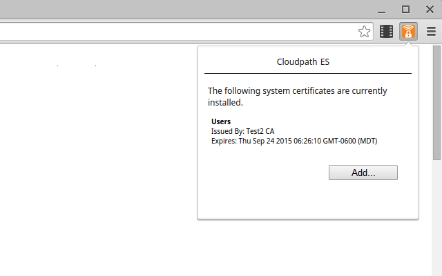 Cloudpath Certificate Generator截图1