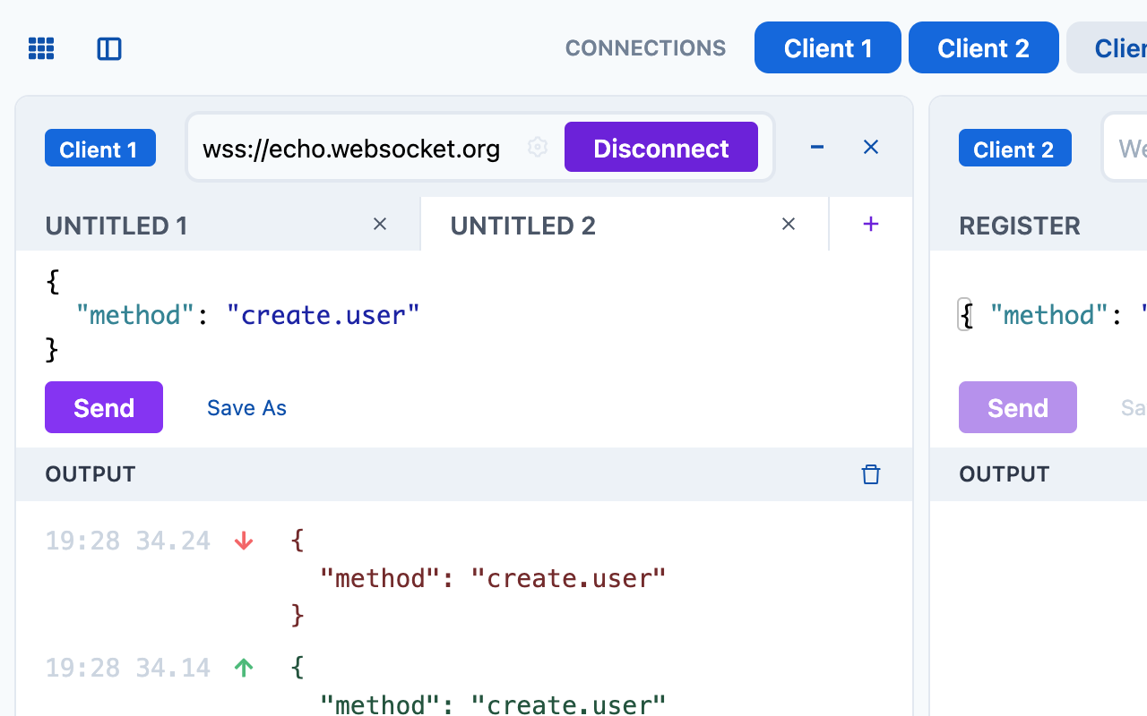 WebSocket King Client截图1