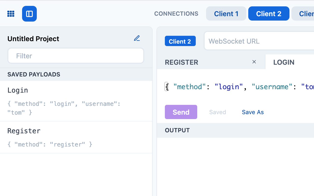 WebSocket King Client截图4