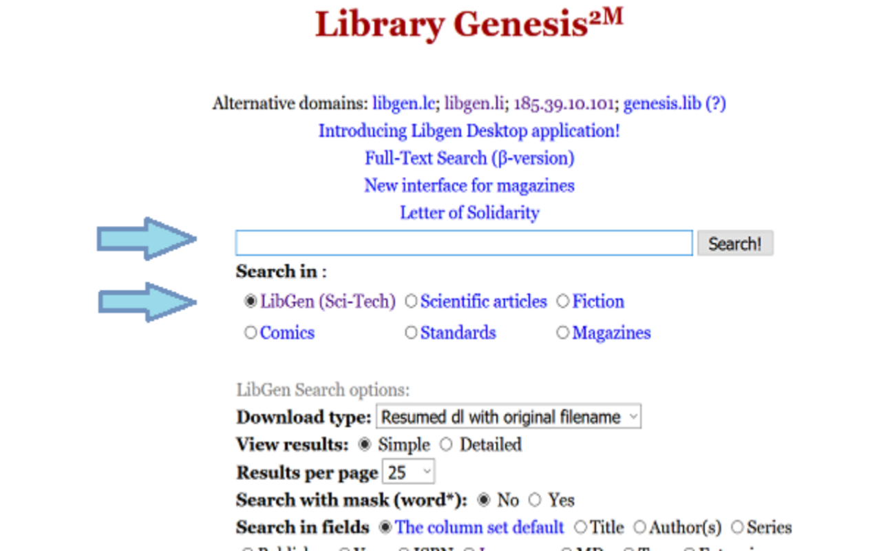 Libgen search截图1