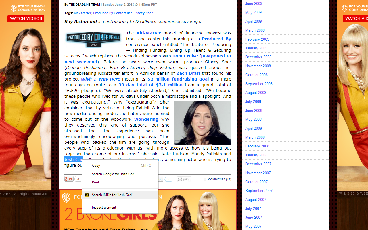 Right-Click Search IMDb截图1