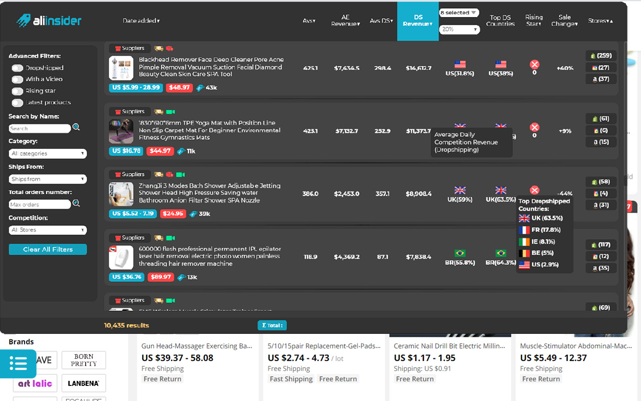 Ali Insider- AliExpress Product Research Tool截图4