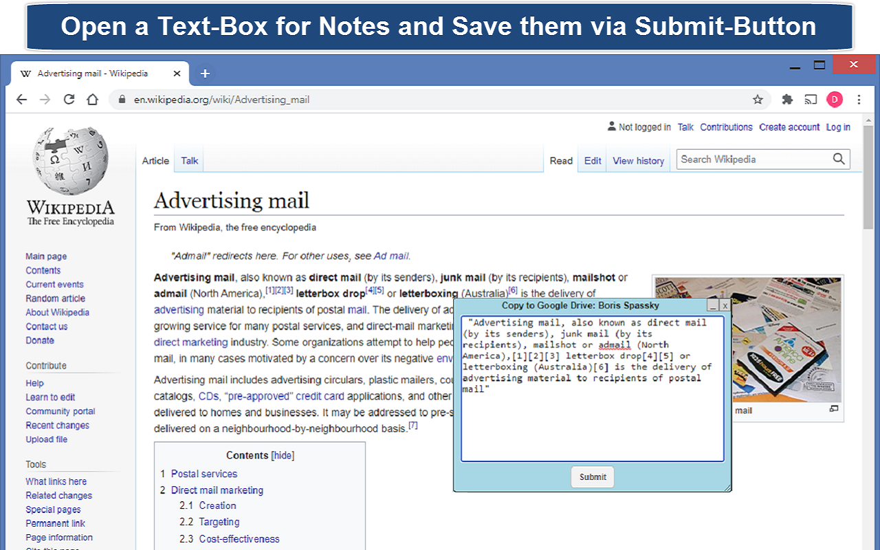Copy Notes, Text, Screenshots to Google Drive截图2