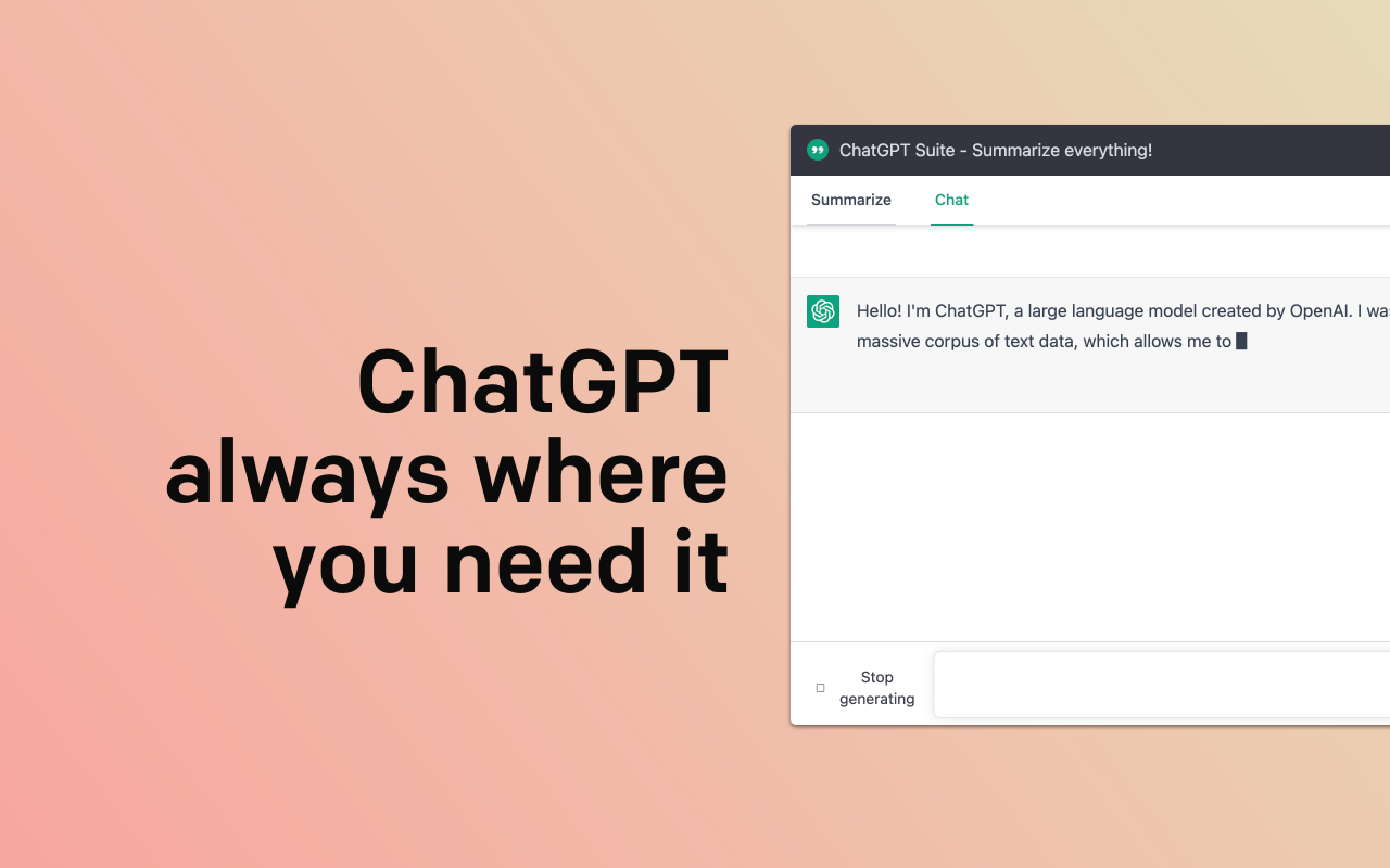 ChatGPT - 网站和 YouTube 视频摘要截图5