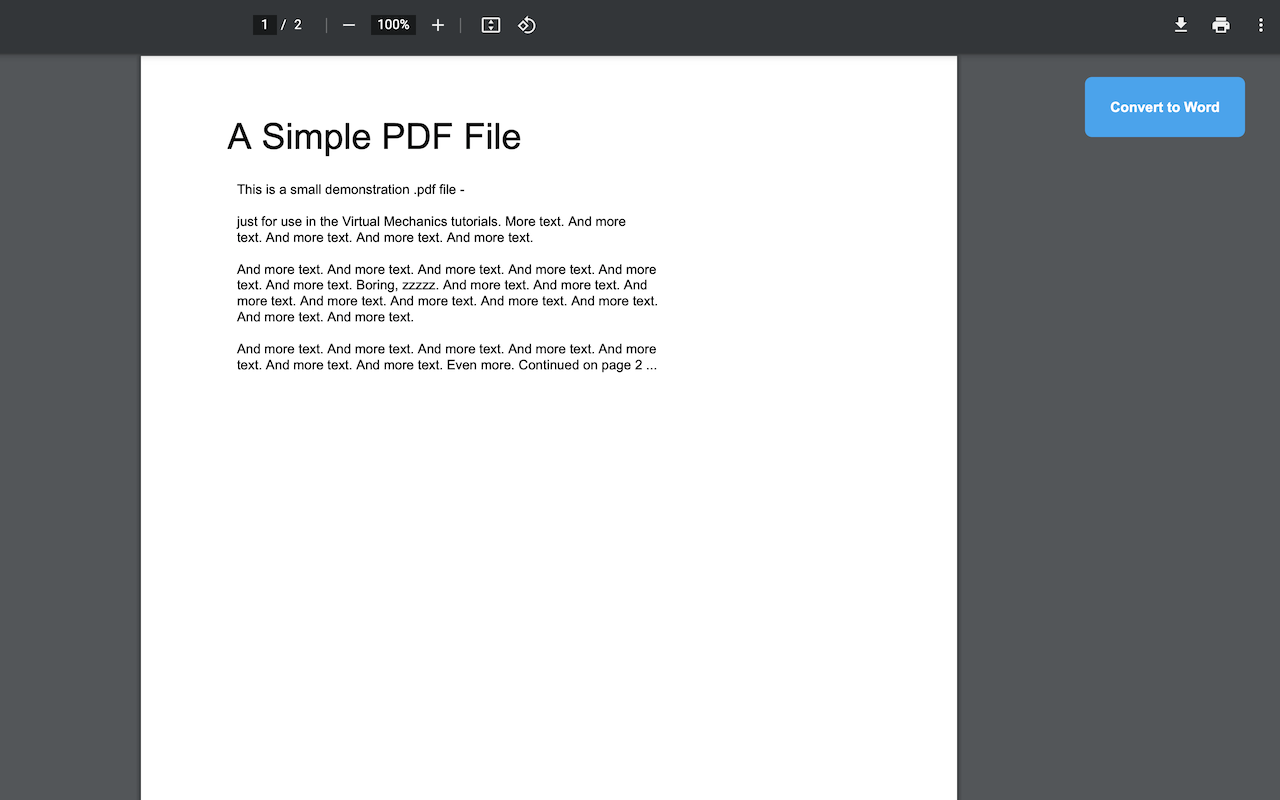 PDF to Word截图3
