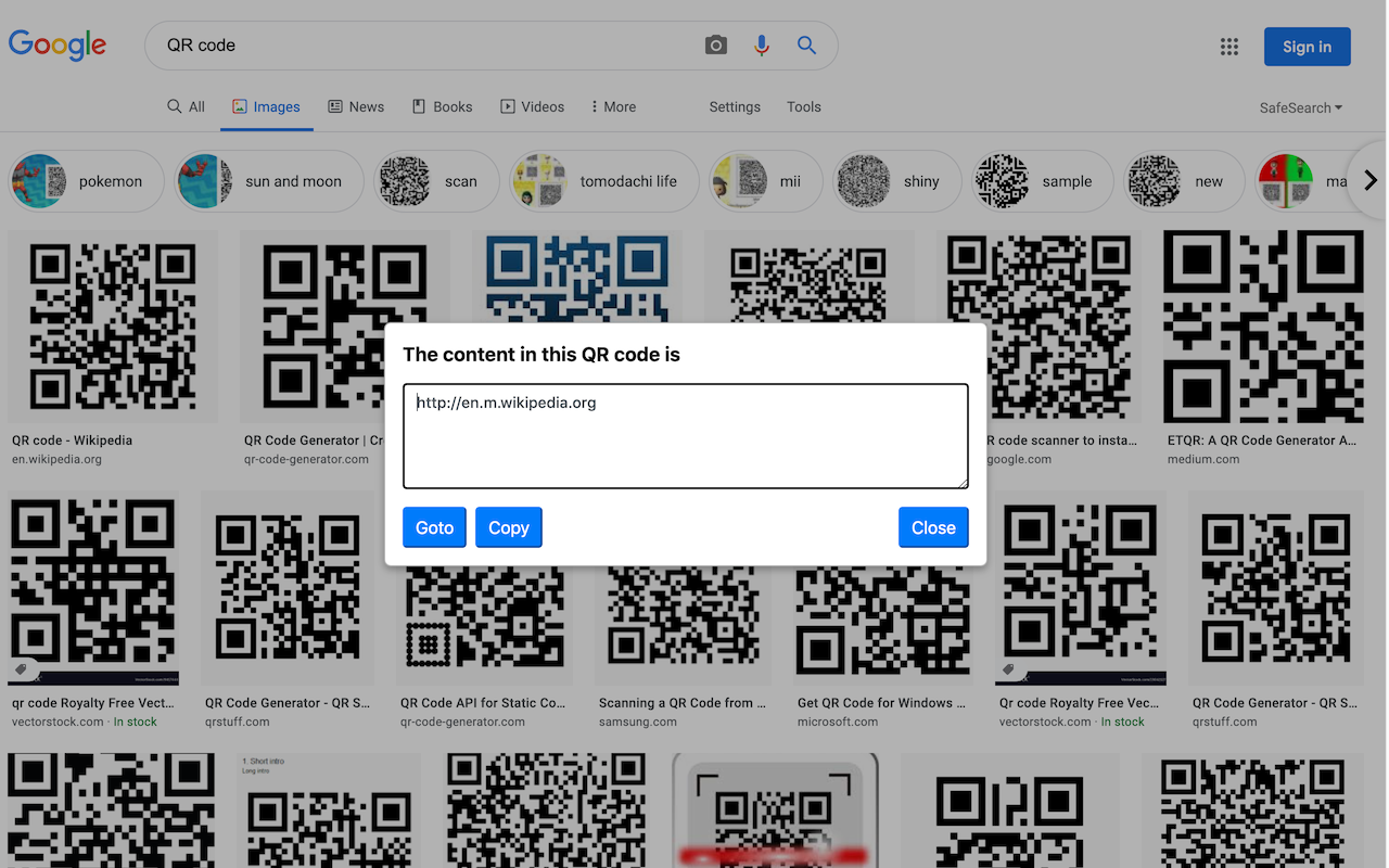 QR码生成与识别截图2