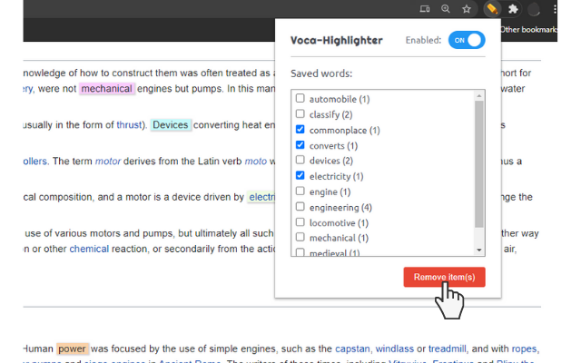 Voca-Highlighter截图2