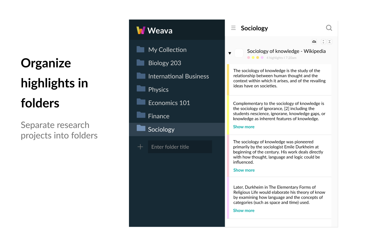 Weava Highlighter - PDF & Web截图1