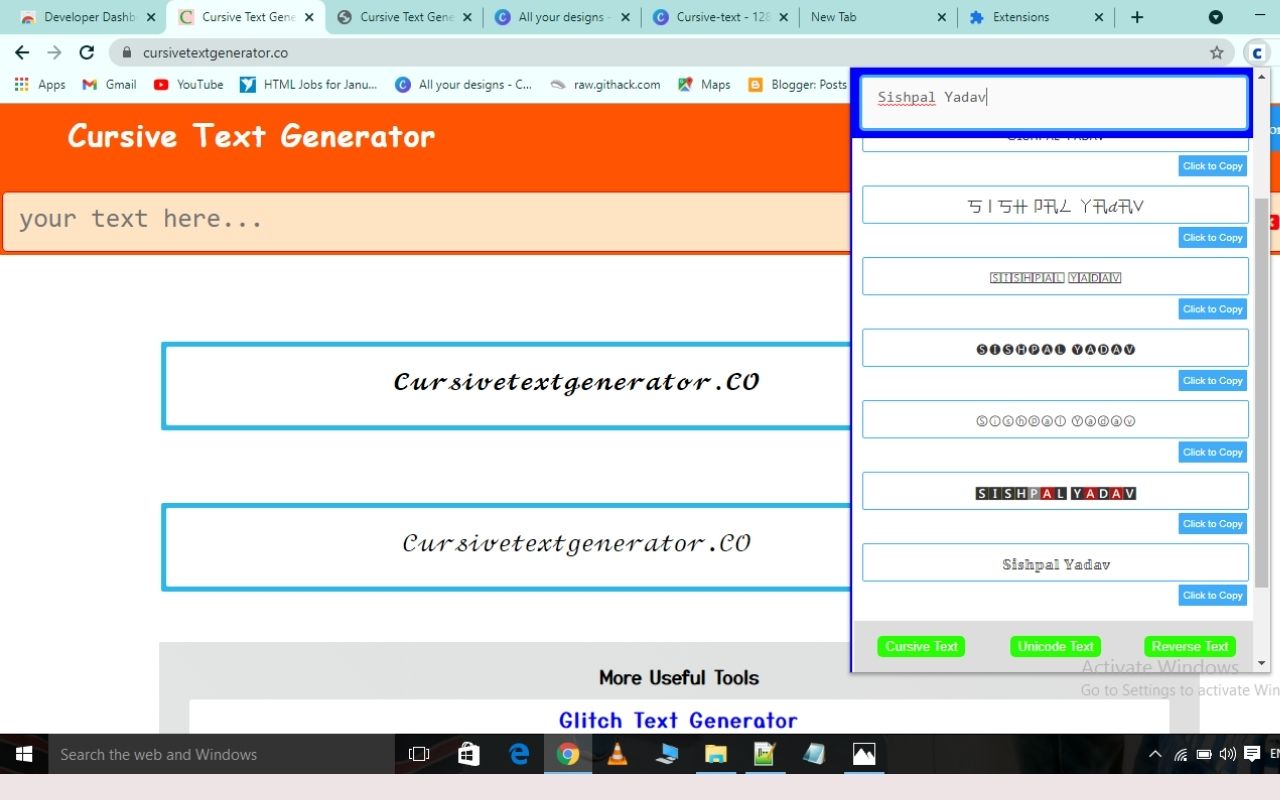 Cursive Text Generator ᐈ #201+ Text Generator截图1