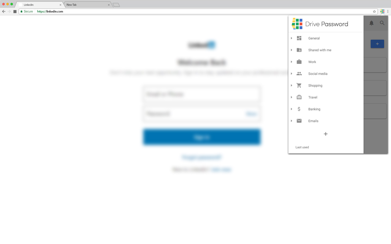 DrivePassword Password Manager截图2