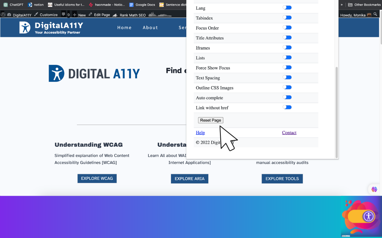 DigitalA11Y Tublets截图1