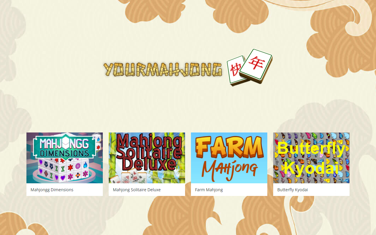Mahjong Games Start截图1