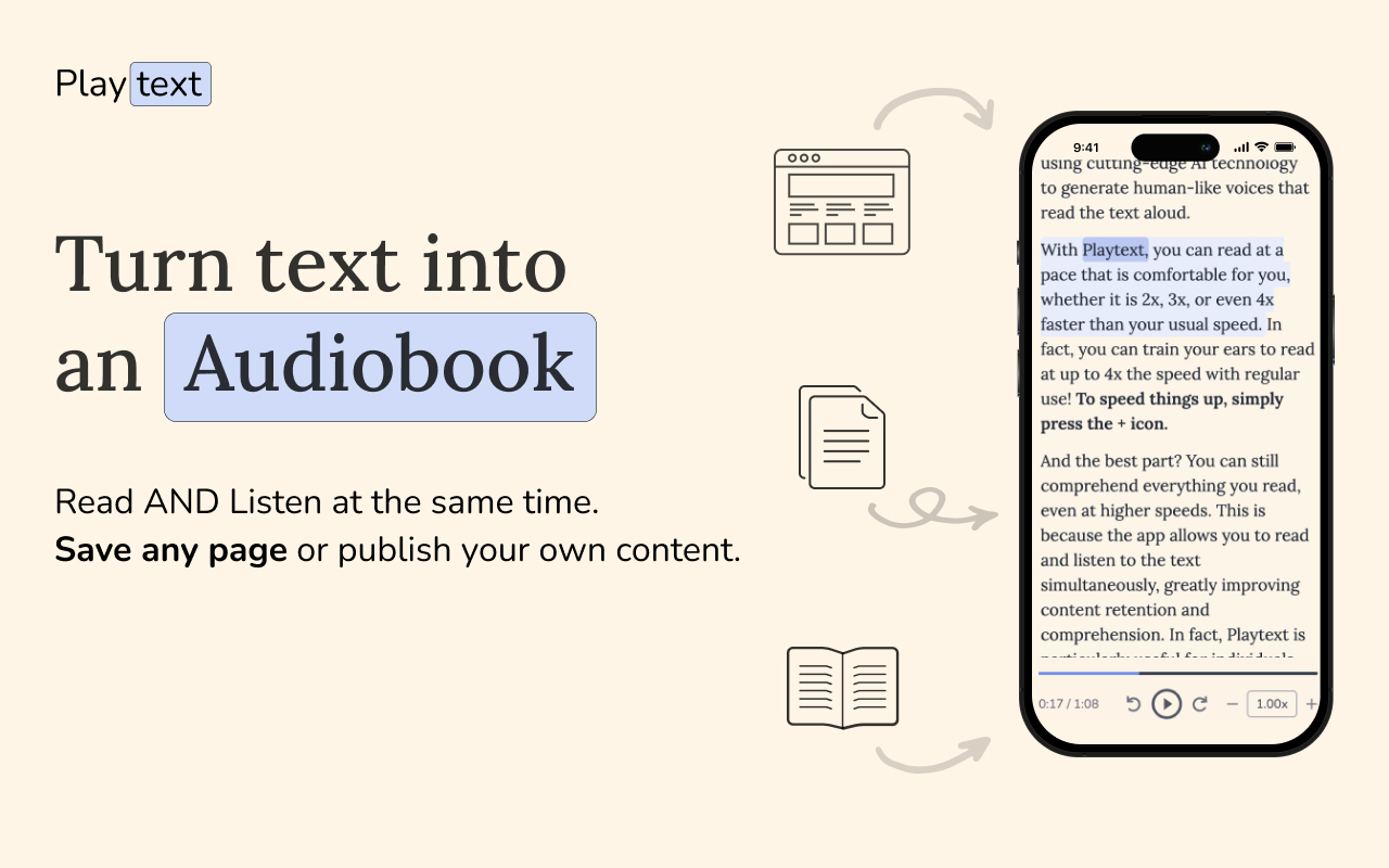 Playtext — Text to Speech截图1